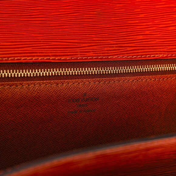 Louis Vuitton Monceau 28 Brown Epi Leather Convertible Satchel - Picture 12 of 12